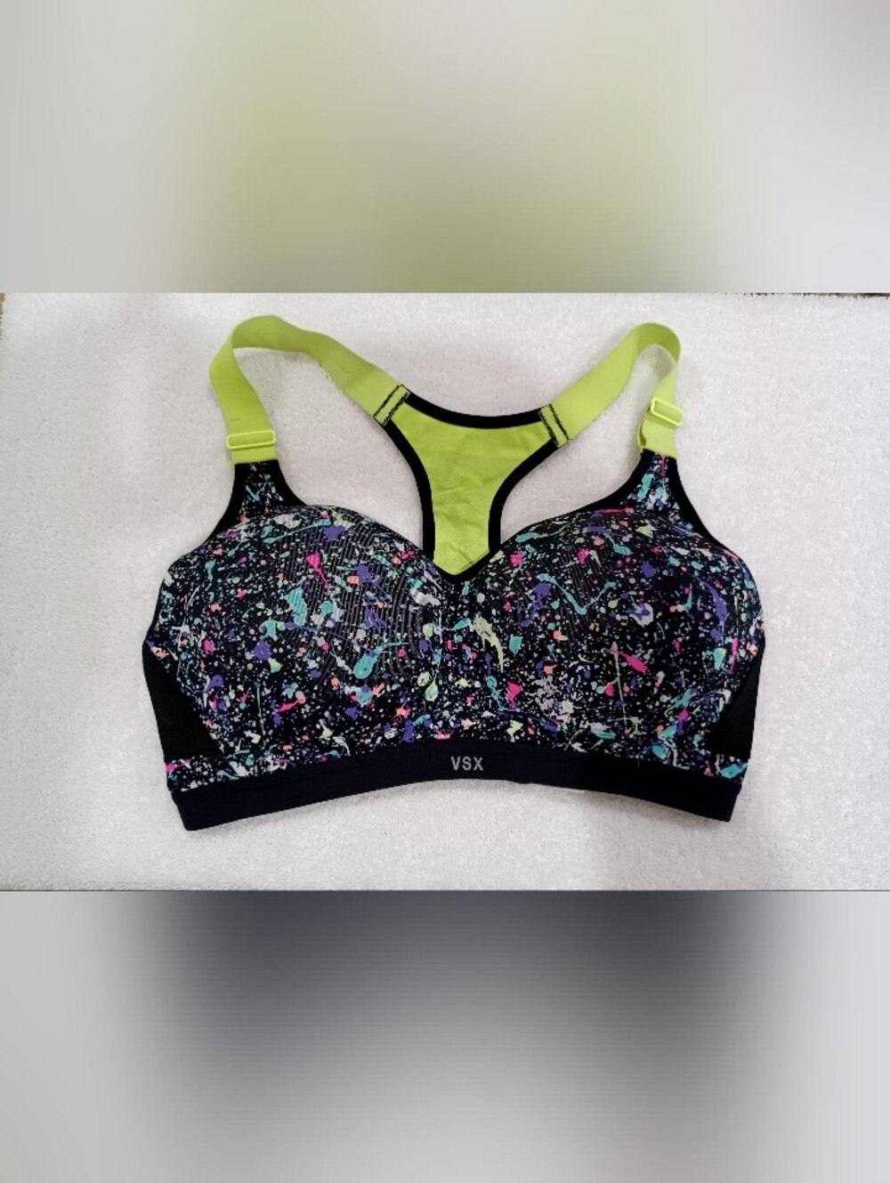 Victoria's Secret Racerback Sports Bra, Size 36D - Picture 3 of 15